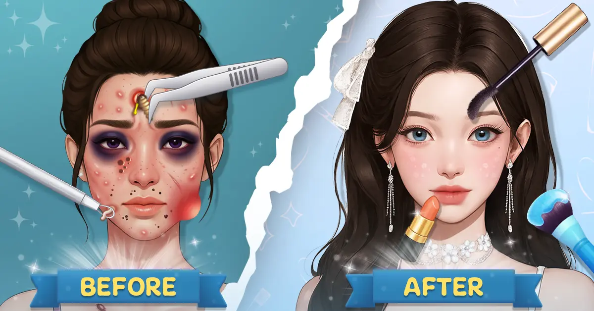 Original mobile game ad for before and after testing
